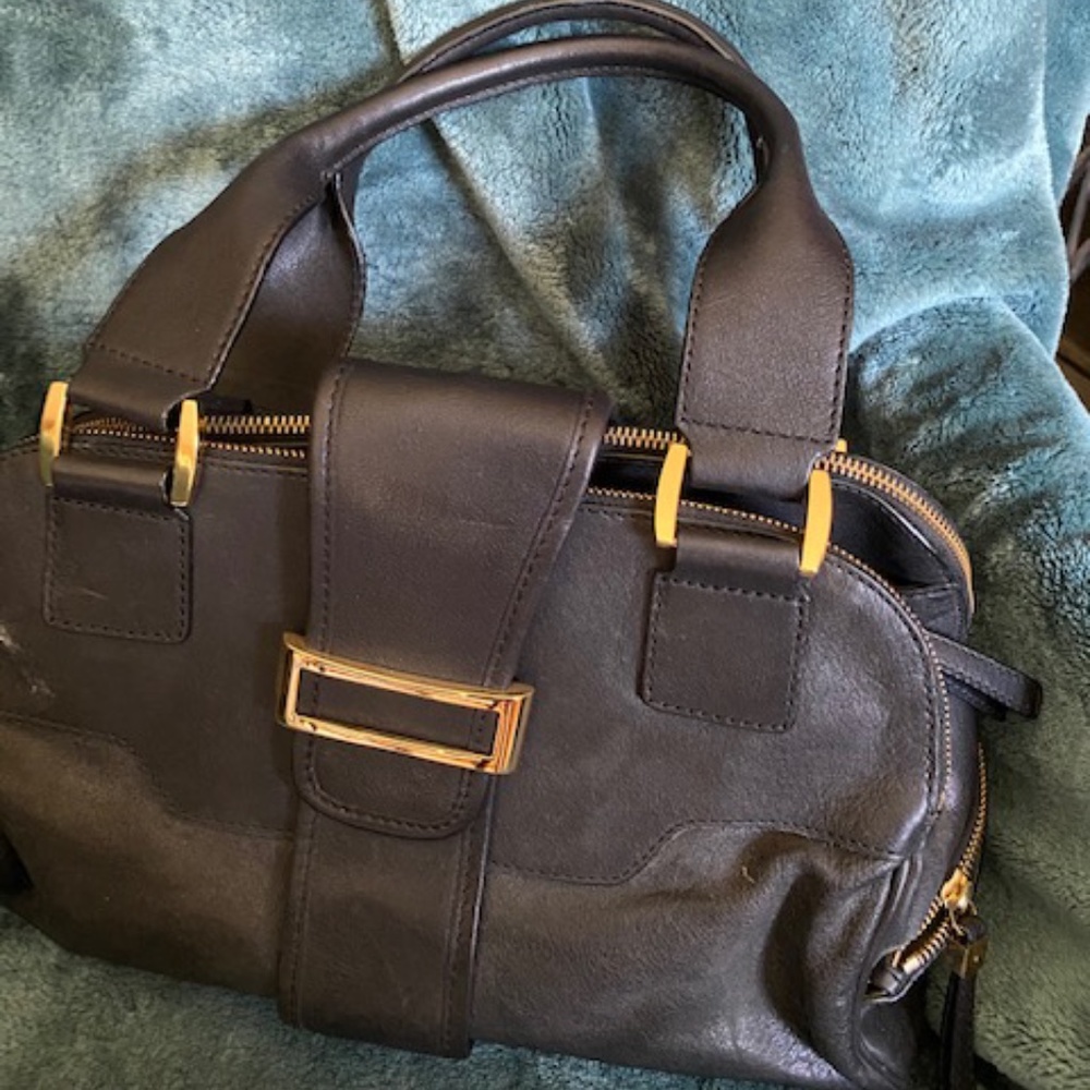 Maxx New York Leather Handbag
